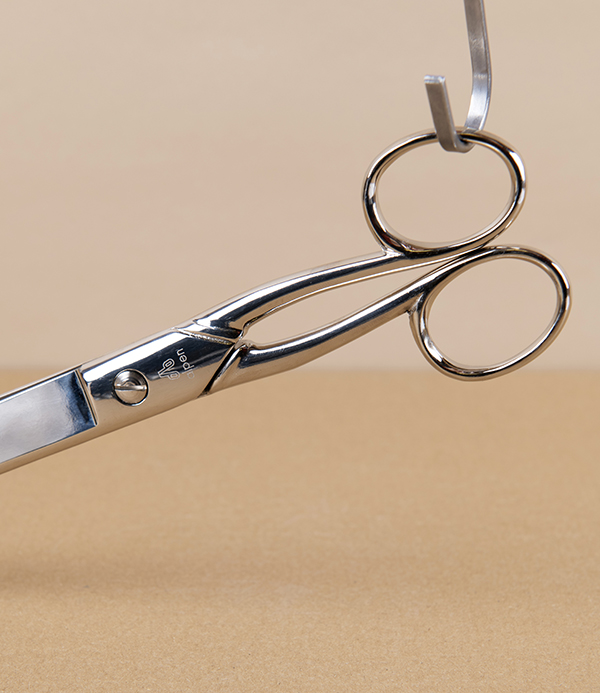 Alpen Italian Paper Scissors, Nickel-Plated Carbon Steel