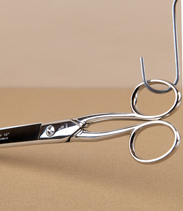 Alpen Italian Paper Scissors, Nickel-Plated Carbon Steel