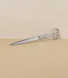 Alpen Italian Paper Scissors, Nickel-Plated Carbon Steel