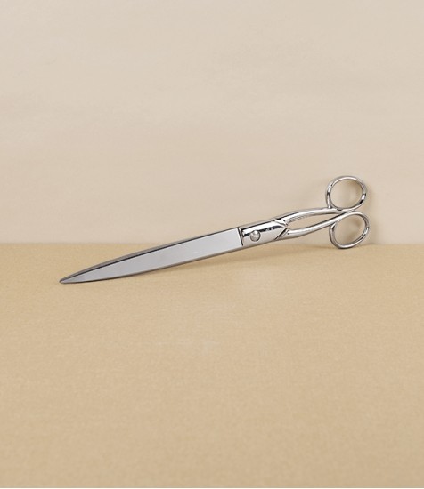 Alpen Italian Paper Scissors, Nickel-Plated Carbon Steel