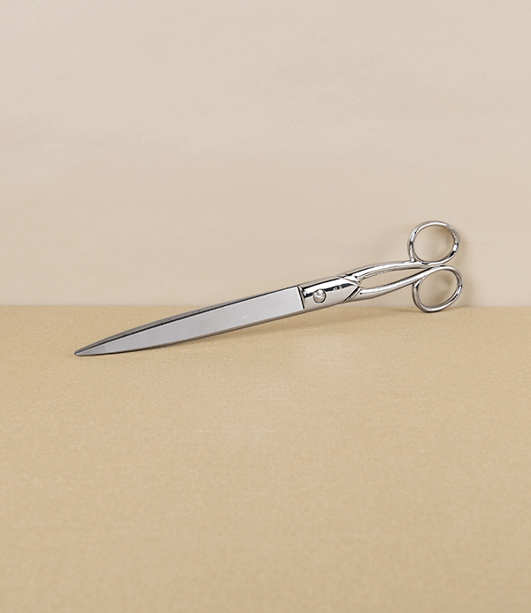 Alpen Italian Paper Scissors, Nickel-Plated Carbon Steel