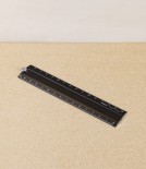 Aluminium Folding Desk Ruler, Dark Brown