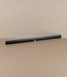 Aluminium folding desk ruler, Black