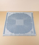 Finnish Linen ‘Anemone’ Centrepiece, Dora Jung, Blue