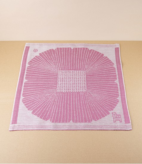 Finnish Linen ‘Anemone’ Centrepiece, Dora Jung, Rose