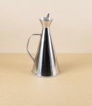 Spanish Oil Store & Pourer, Drip-Free, Stainless Steel, 0.5L