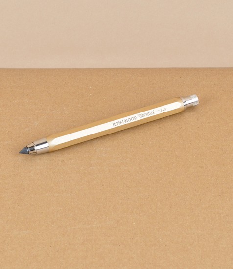Koh I Noor Mechanical Clutch Pencil, Gold