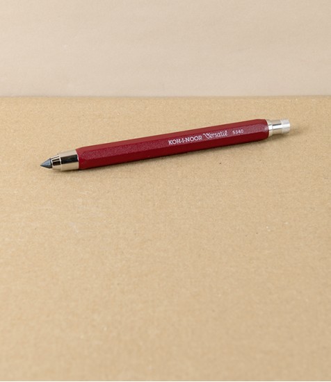 Koh I Noor Mechanical Clutch Pencil, Red