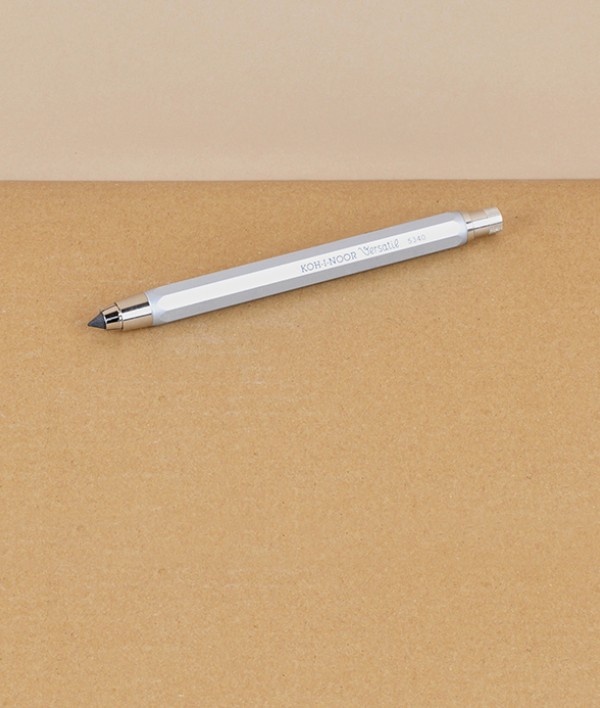 Koh I Noor Mechanical Clutch Pencil, Silver