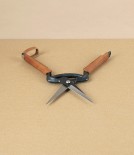 Leather Handled "Mekiri" or Bud Trimming Snips