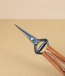 Leather Handled "Mekiri" or Bud Trimming Snips