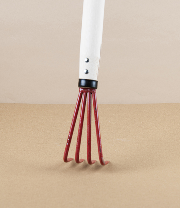 Long Handled Rake, for Soil, Leaves & Stones