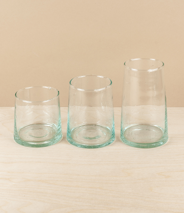 Atlas Mountains low glasses, Set of 4