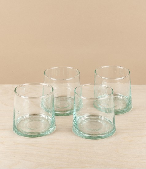 Atlas Mountains Low Glasses, Set of 4