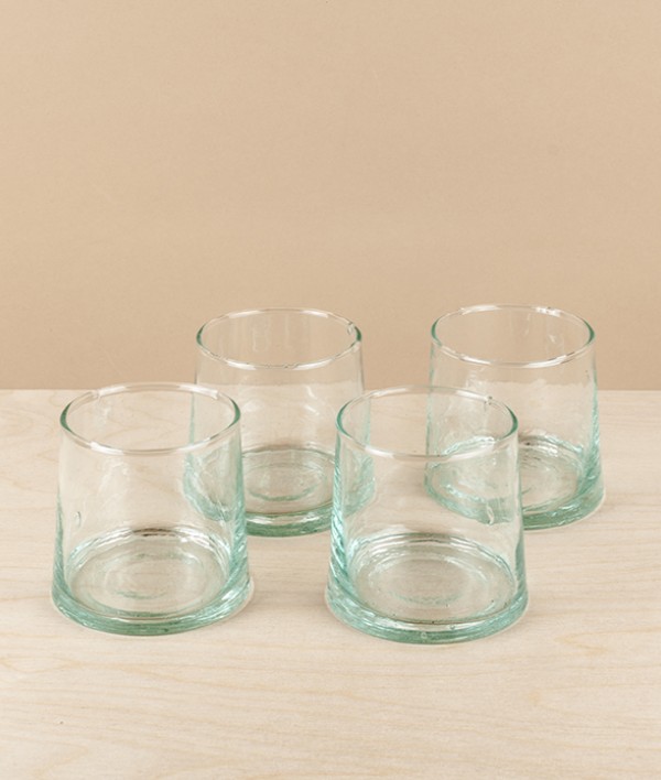 Atlas Mountains low glasses, Set of 4