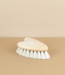 Swedish heart-shaped baby brush, goat hair