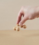 Baby Massage Roller, Oiled Beechwood