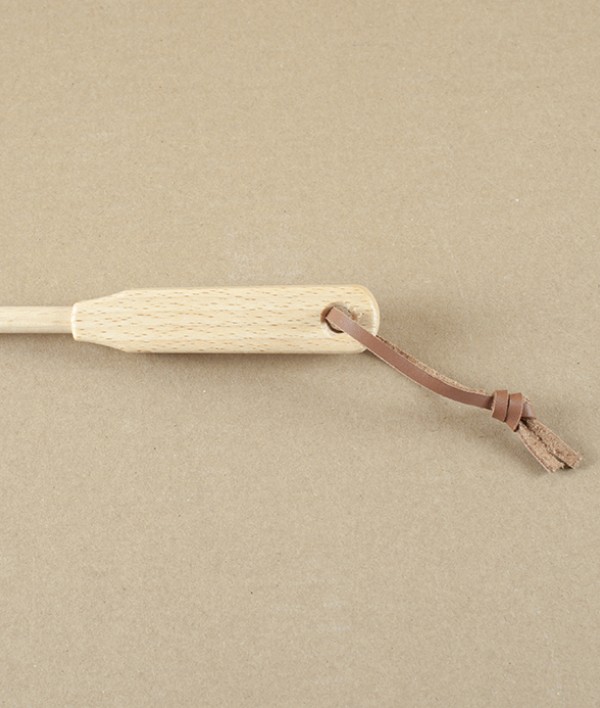 Back Scratcher Brush, Oiled Beech & Light Bristle 