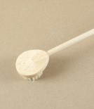 Back Scratcher Brush, Oiled Beech & Light Bristle 
