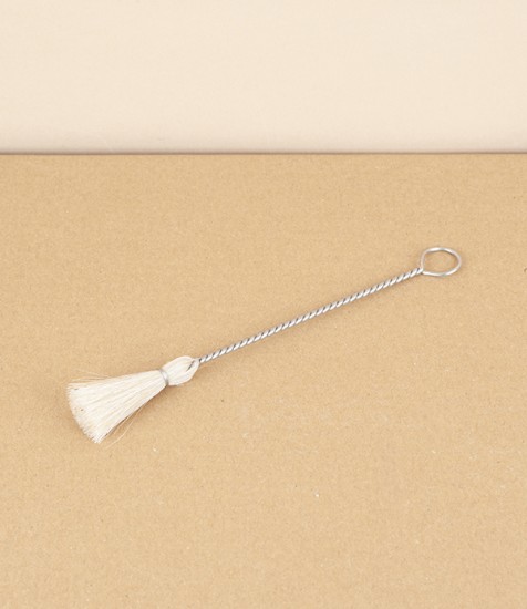 Basting / pastry brush, wire & horsehair