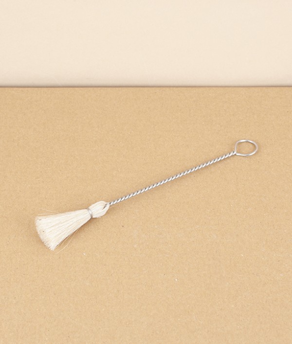 Basting / pastry brush, wire & horsehair