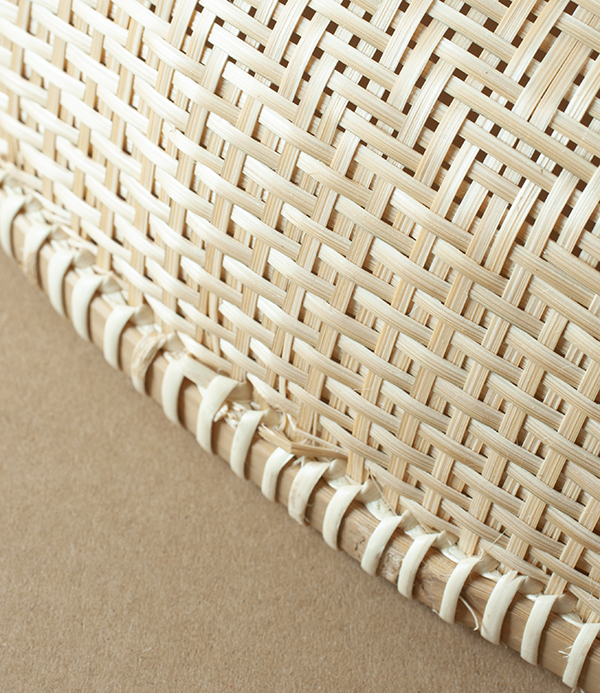 Vietnamese Woven Bamboo Colander, Oval