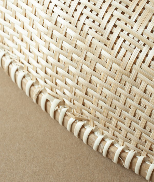 Vietnamese Woven Bamboo Colander, Oval