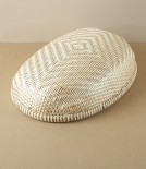 Vietnamese Woven Bamboo Colander, Oval