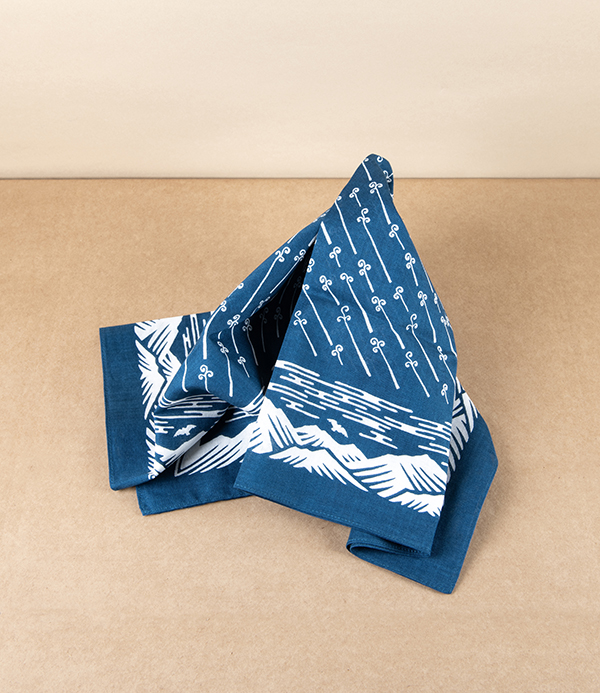 Japanese Kamawanu Bandana, Mountain