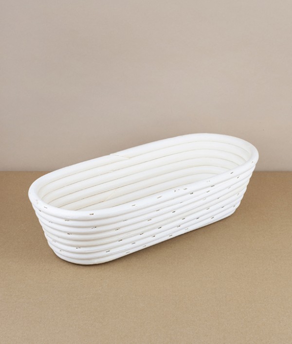 Rattan Banneton or Proving Basket, Small Oval