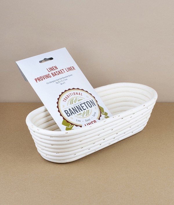 Banneton Liners for Small Oval Banneton, Set of 2