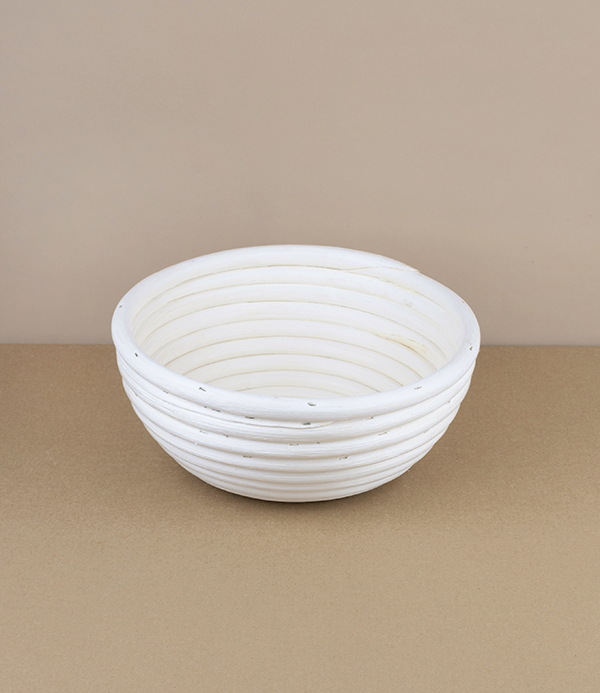 Rattan Banneton or Proving Basket, Small Round