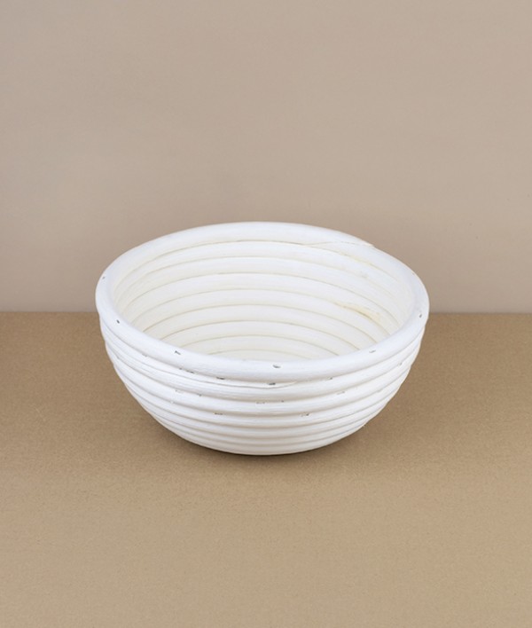 Rattan Banneton or Proving Basket, Small Round