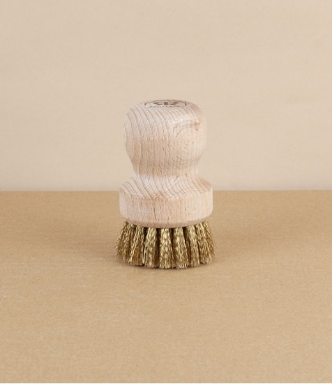 Barbecue Cleaning Brush, Beech & Brass Wire