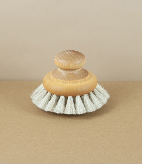 Bath Brush, Maple, Birch & Golden Horsehair
