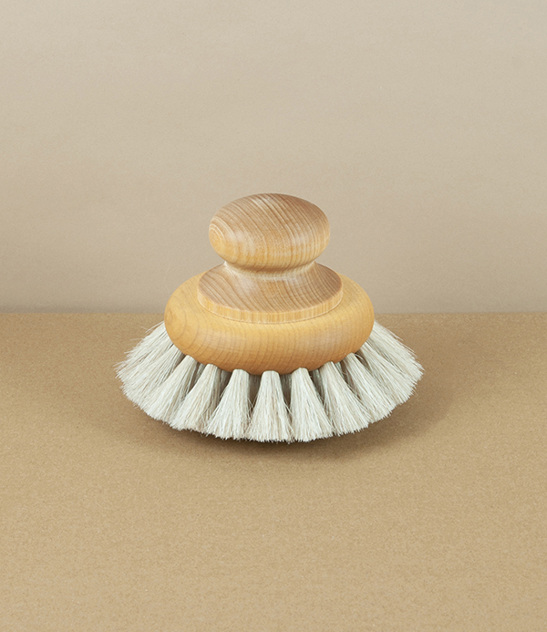 Bath Brush, Maple, Birch & Golden Horsehair