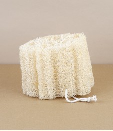 Natural Loofah Bath Sponge with Rope