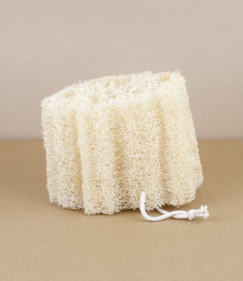 Natural Loofah Bath Sponge with Rope