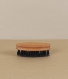 Pear wood and bristle beard brush