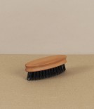 Pear wood and bristle beard brush