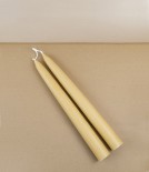 Hand-dipped beeswax long giant candles