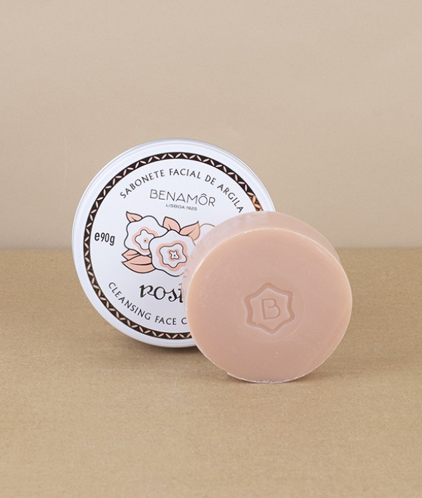 Benamôr Pink Clay Face Soap