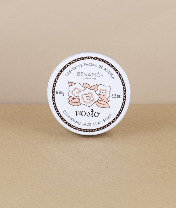 Benamôr Pink Clay Face Soap