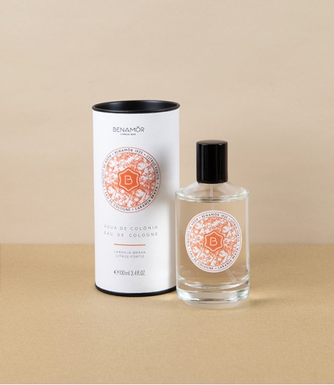 Benamor Agua de Colonia, Laranja Brava, 100ml