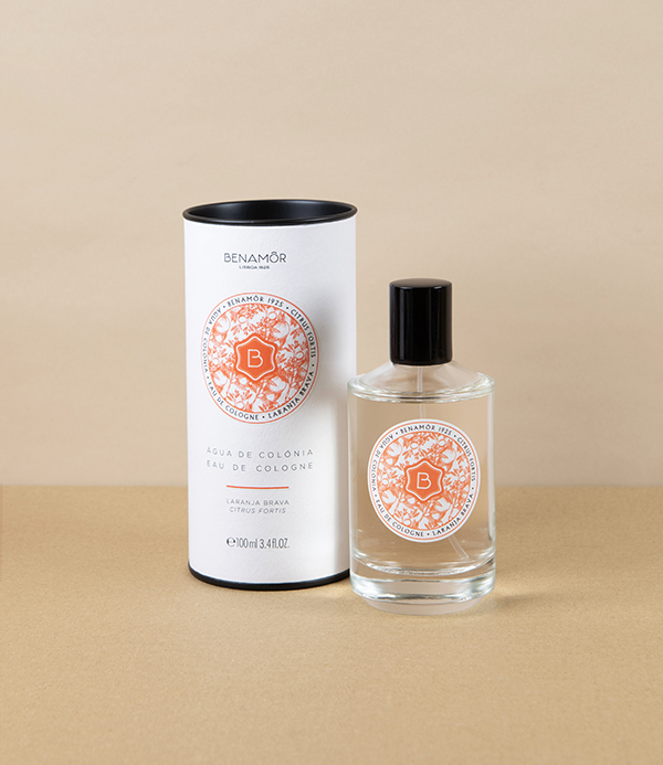 Benamor Agua de Colonia, Laranja Brava, 100ml