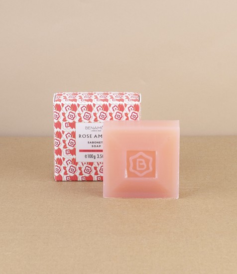 Benamor Rose Glycerin Soap