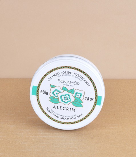 Benamôr Rosemary Solid Shampoo in Tin