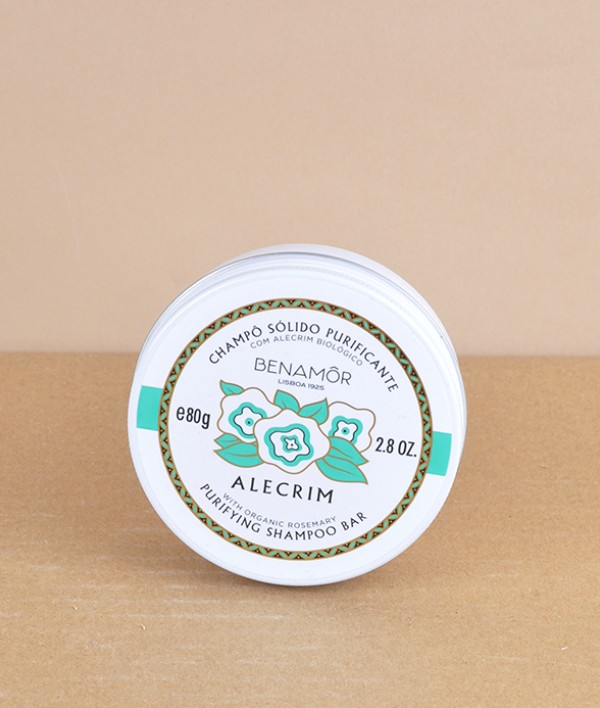 Benamôr Rosemary Solid Shampoo in Tin