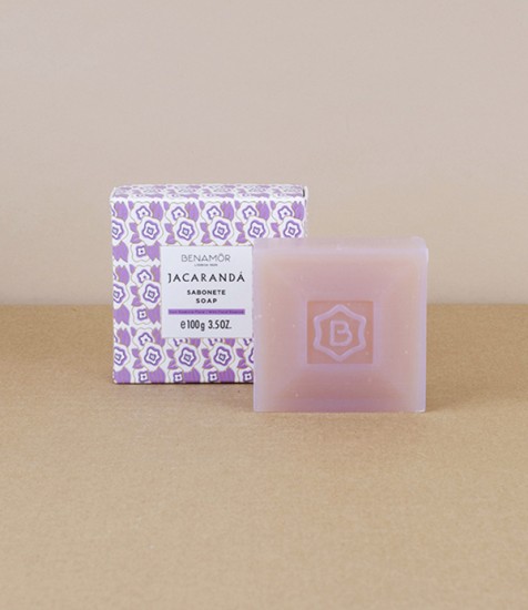 Benamor Jacaranda Glycerine Soap