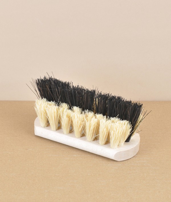 Finnish sauna bench cleaning brush